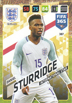 Daniel Sturridge England 2018 FIFA 365 International Star #387